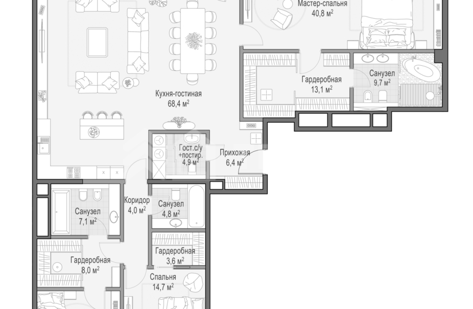 Объект ID 700000055 - Квартира