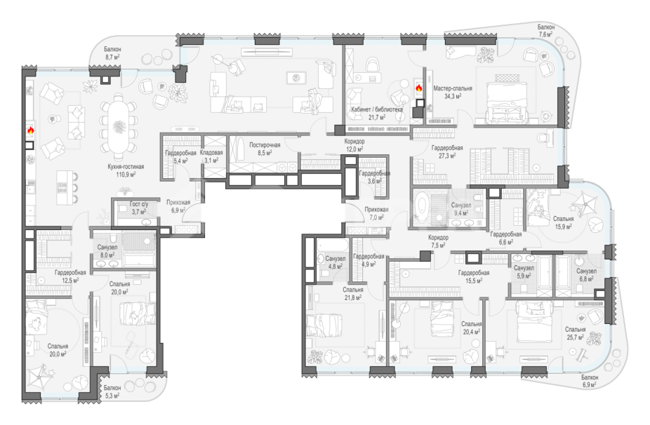 Объект ID 700000043 - Квартира