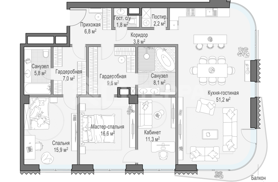 Объект ID 700000084 - Квартира