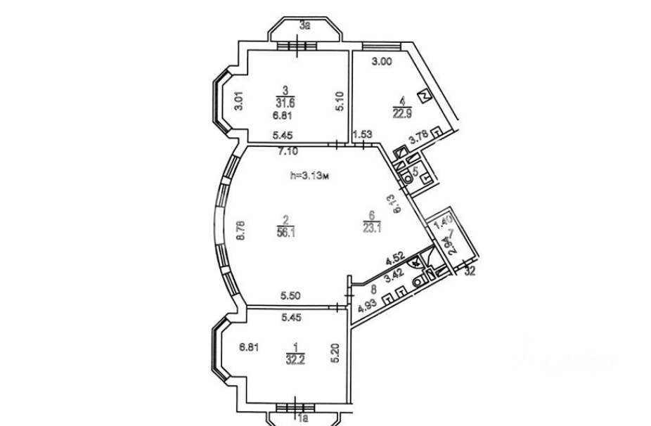 Объект ID 17065 - Квартира