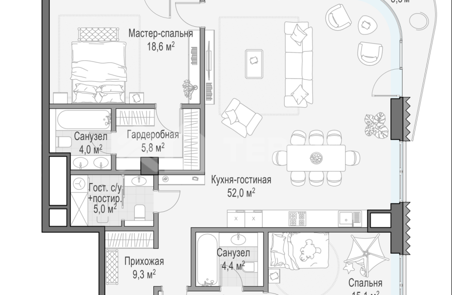 Объект ID 700000106 - Квартира