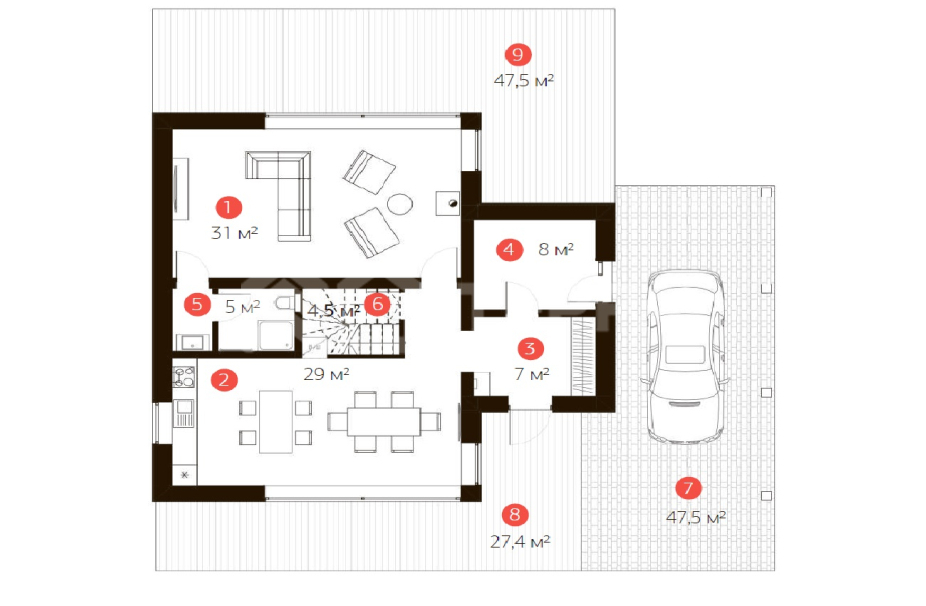 Объект ID 18084 - Дом