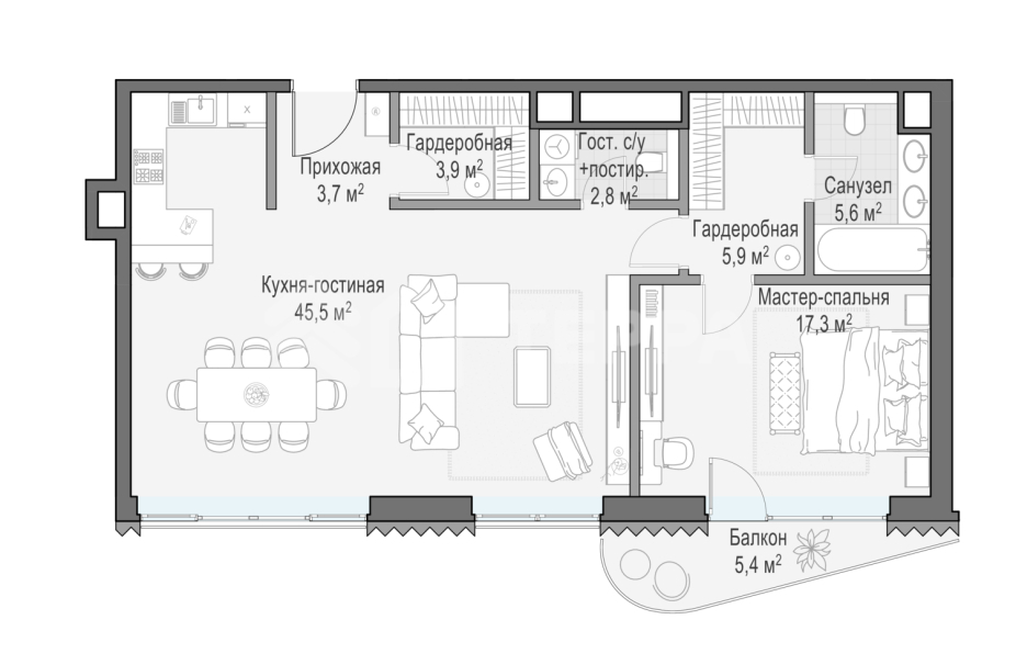 Объект ID 700000024 - Квартира