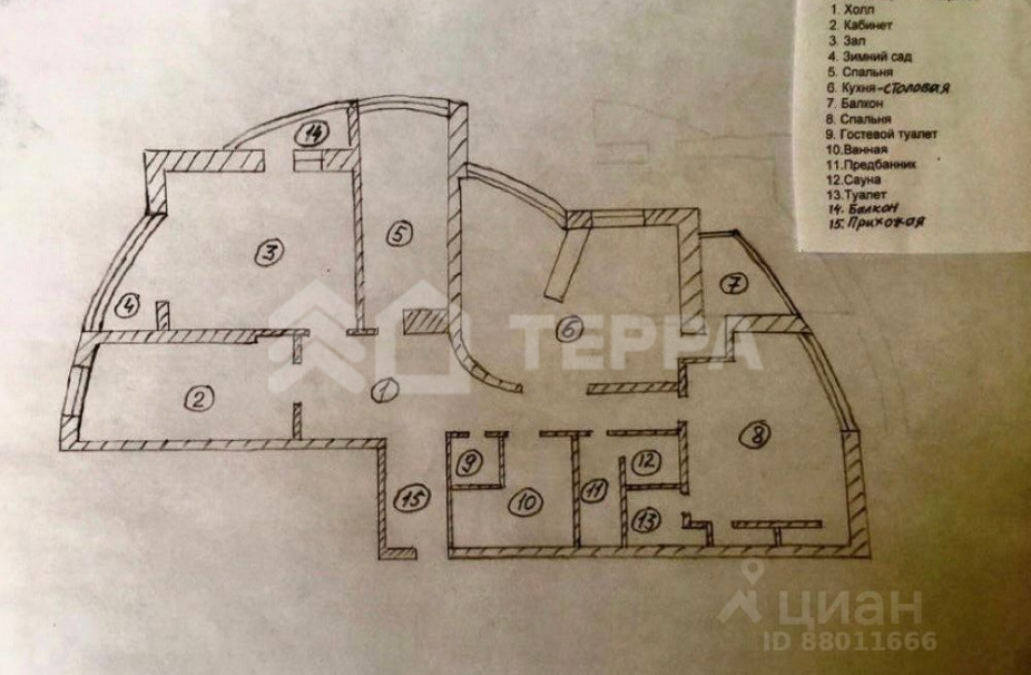Объект ID 17005 - Квартира