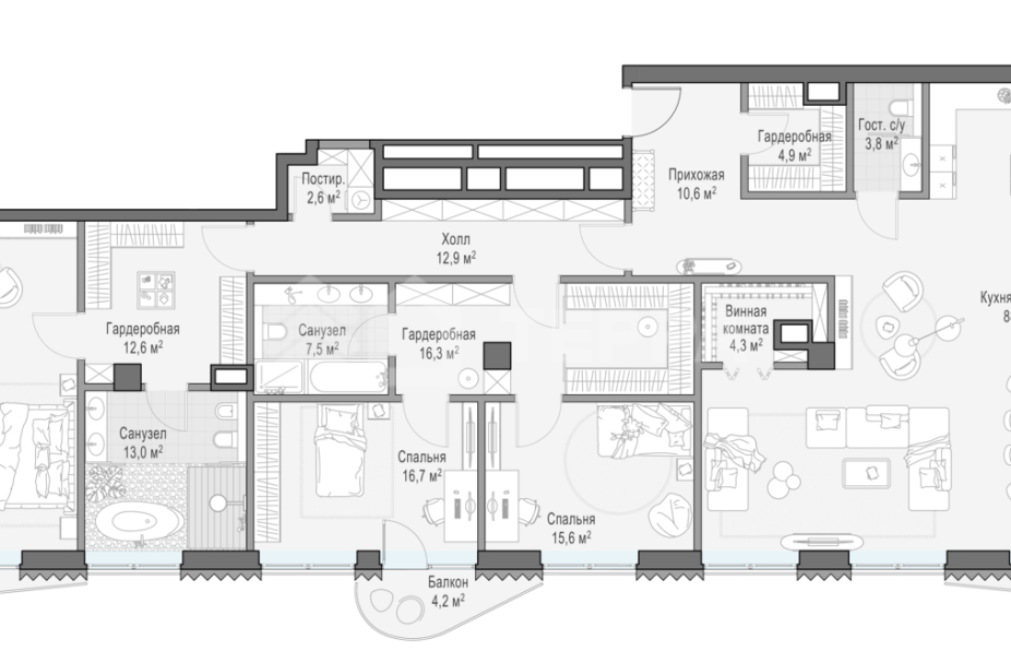 Объект ID 700000064 - Квартира