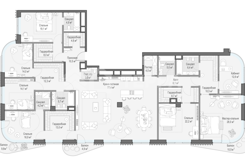 Объект ID 700000080 - Квартира