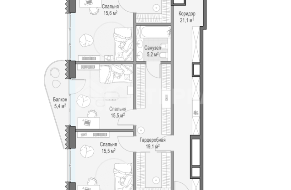 Объект ID 700000076 - Квартира