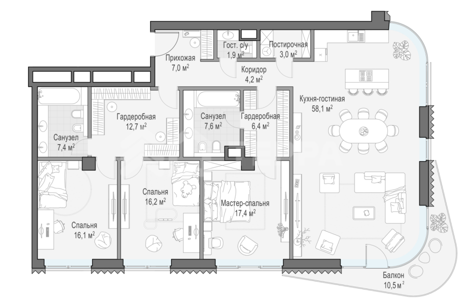 Объект ID 700000113 - Квартира