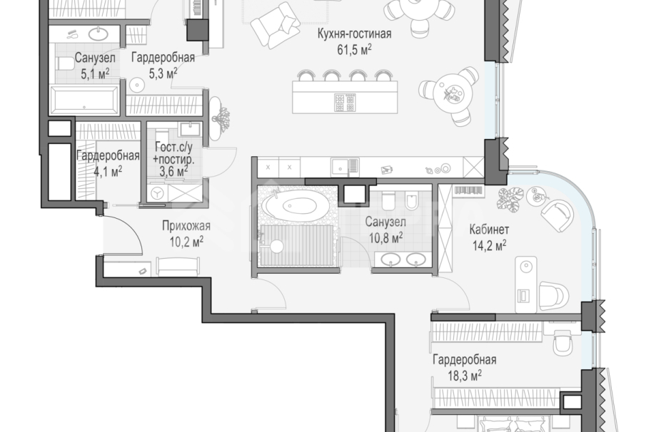 Объект ID 700000052 - Квартира