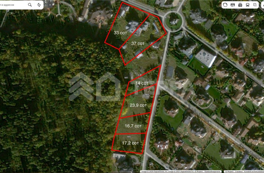 Объект ID 16848 - Участок