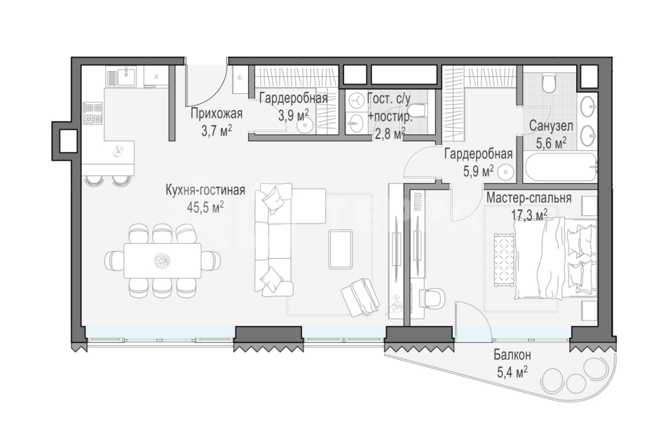 Объект ID 700000013 - Квартира