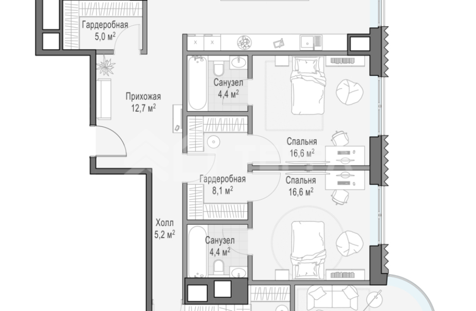 Объект ID 700000074 - Квартира