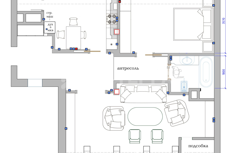 Объект ID 17769 - Квартира