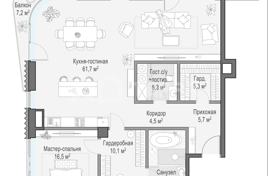 Объект ID 700000029 - Квартира