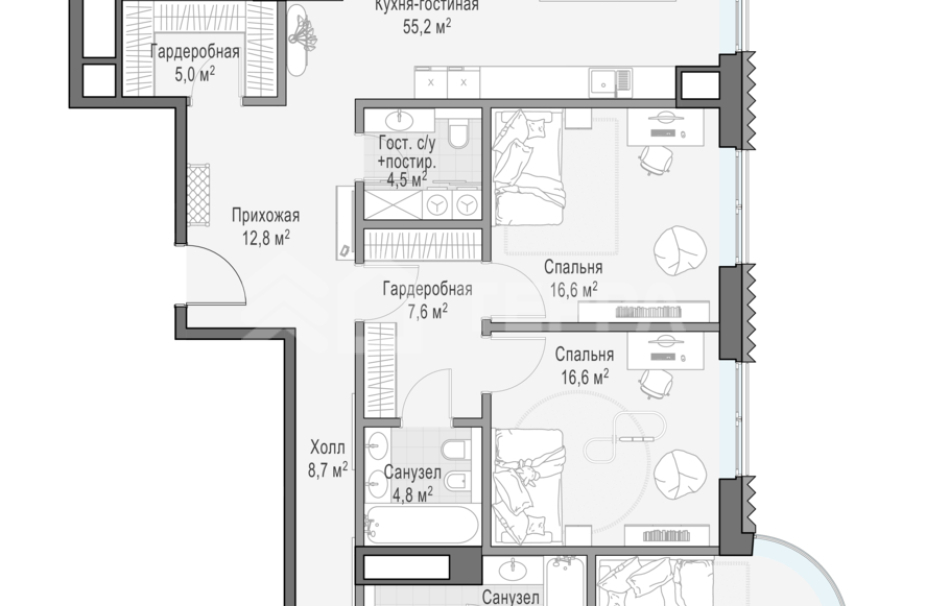Объект ID 700000077 - Квартира