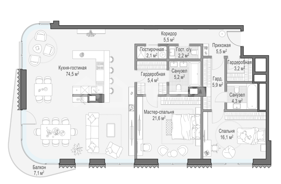 Объект ID 700000048 - Квартира