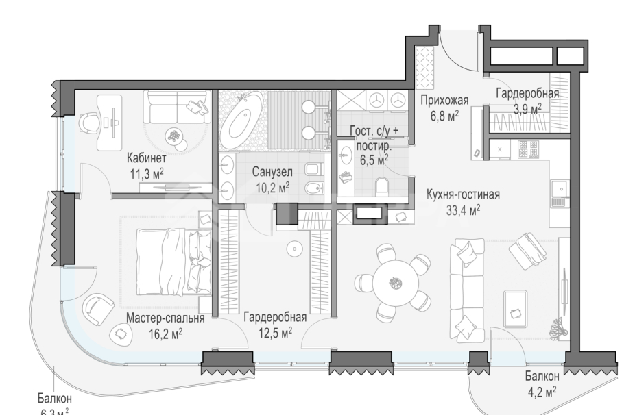 Объект ID 700000092 - Квартира