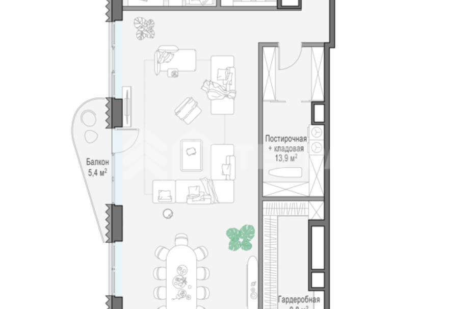 Объект ID 700000076 - Квартира