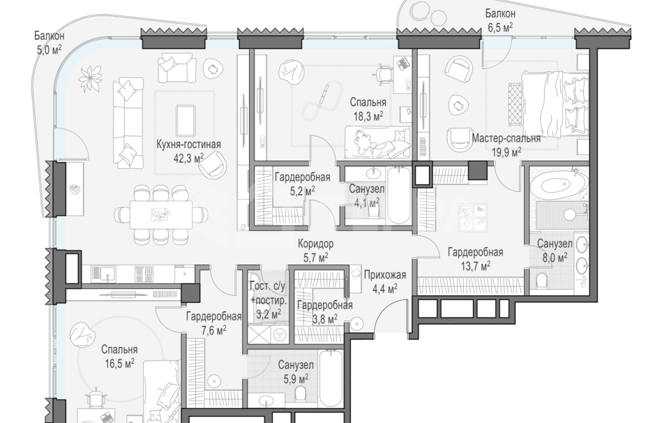 Объект ID 700000014 - Квартира